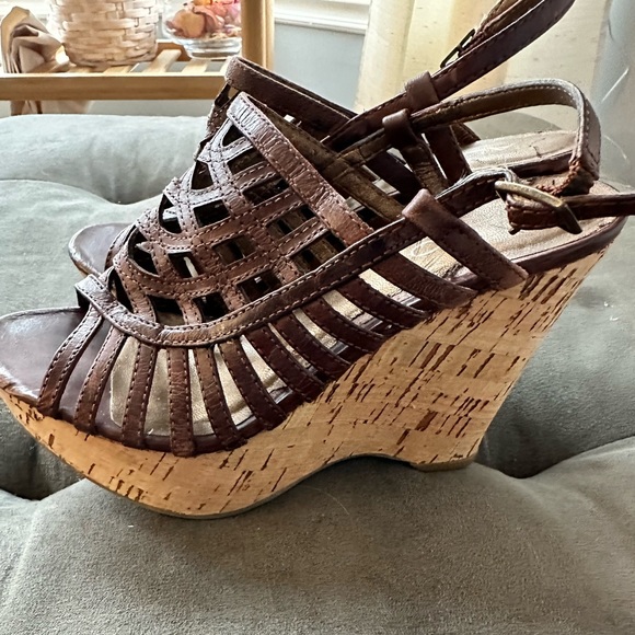 Aldo Cork Wedge - Picture 1 of 12